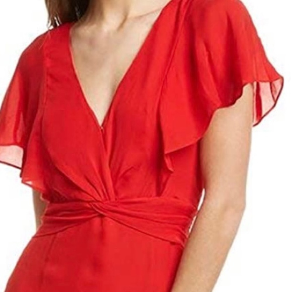 PARKER dress Red in size 10 NWT - Picture 1 of 8